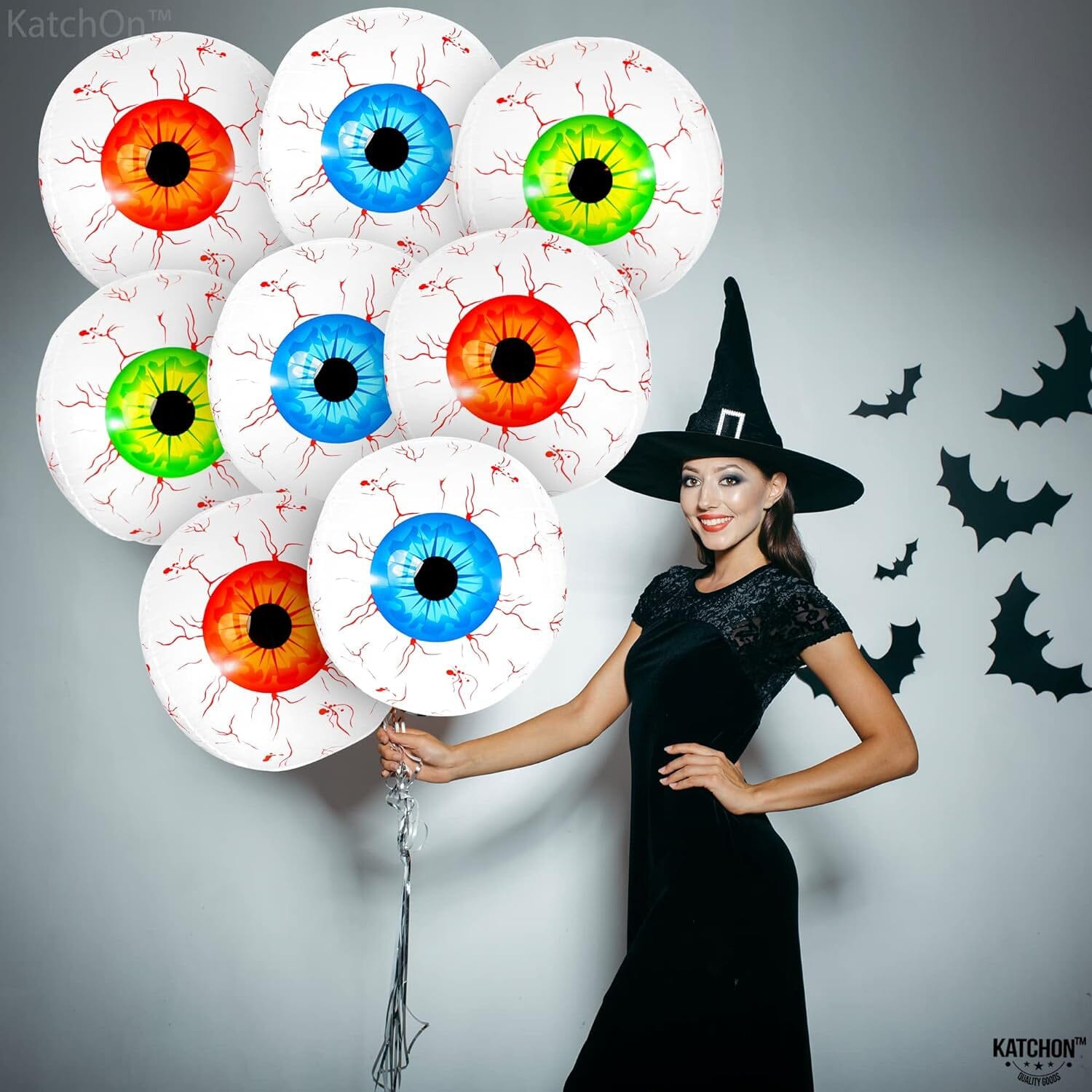 12-Pack: 22 Inch Halloween Eyeball Balloons Best Sale Cheap Pice