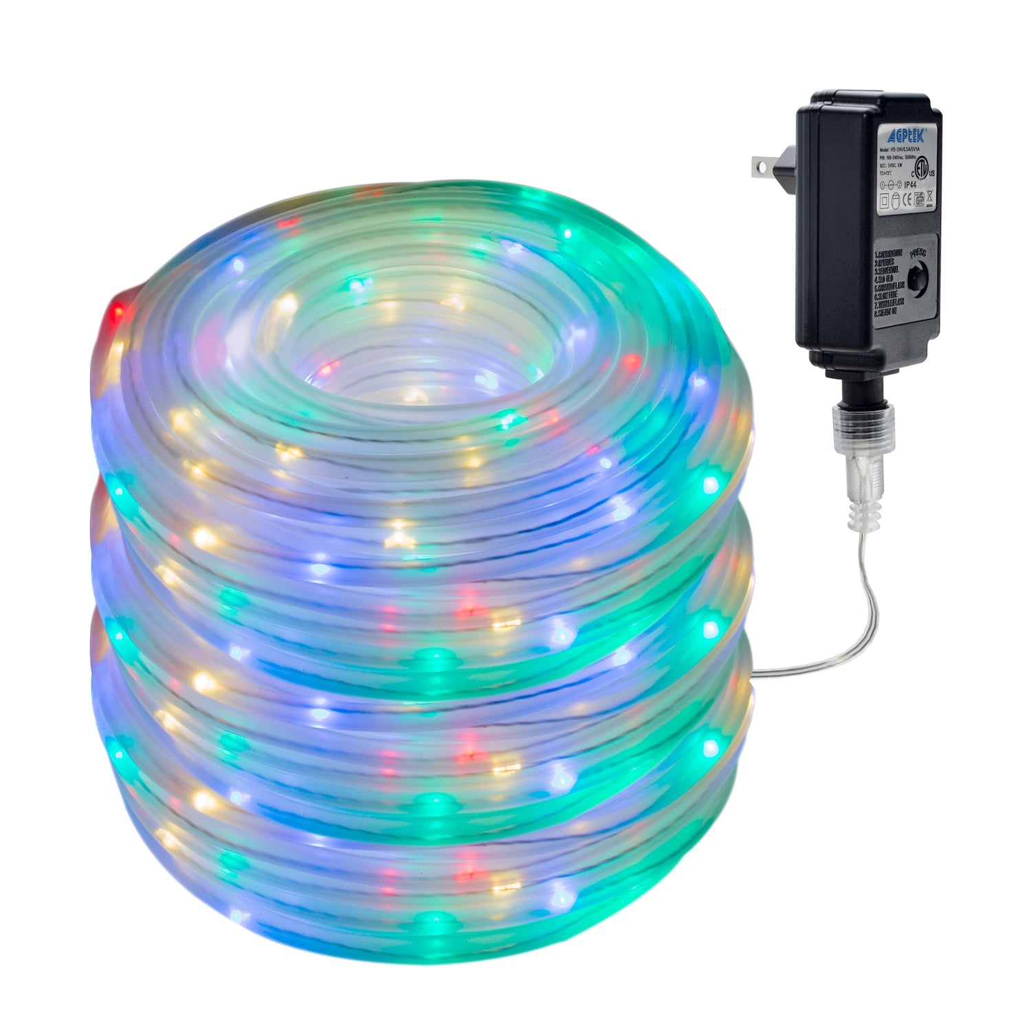 Waterproof 75.5 Ft. 200 LED Colorful Rope String Fairy Lights View Cheap Pice