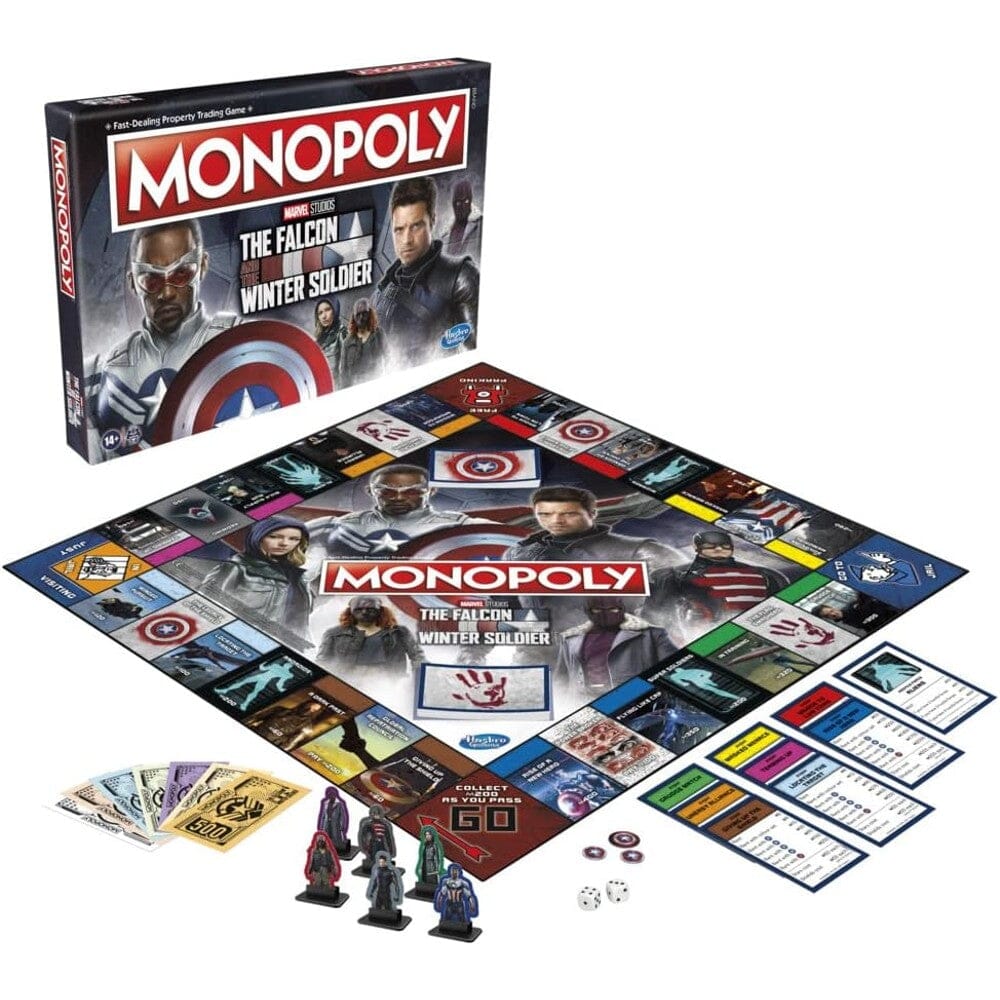 Monopoly Marvel Studios The Falcon and the Winter Soldier Edition Sale Online Cheap