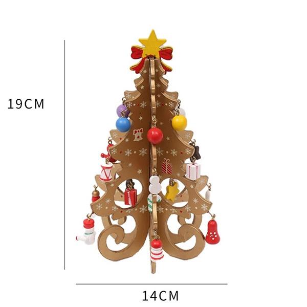 DIY Stereo Wooden Christmas Tree - Christmas Decoration Ornaments Latest Collections Online