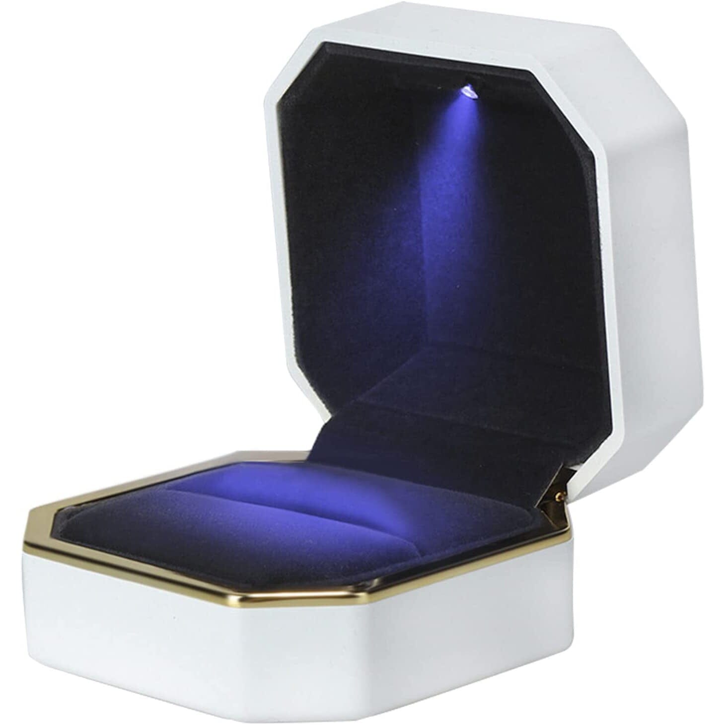 Luxury Ring Box with LED Light Cheap Sale Wholesale Pice