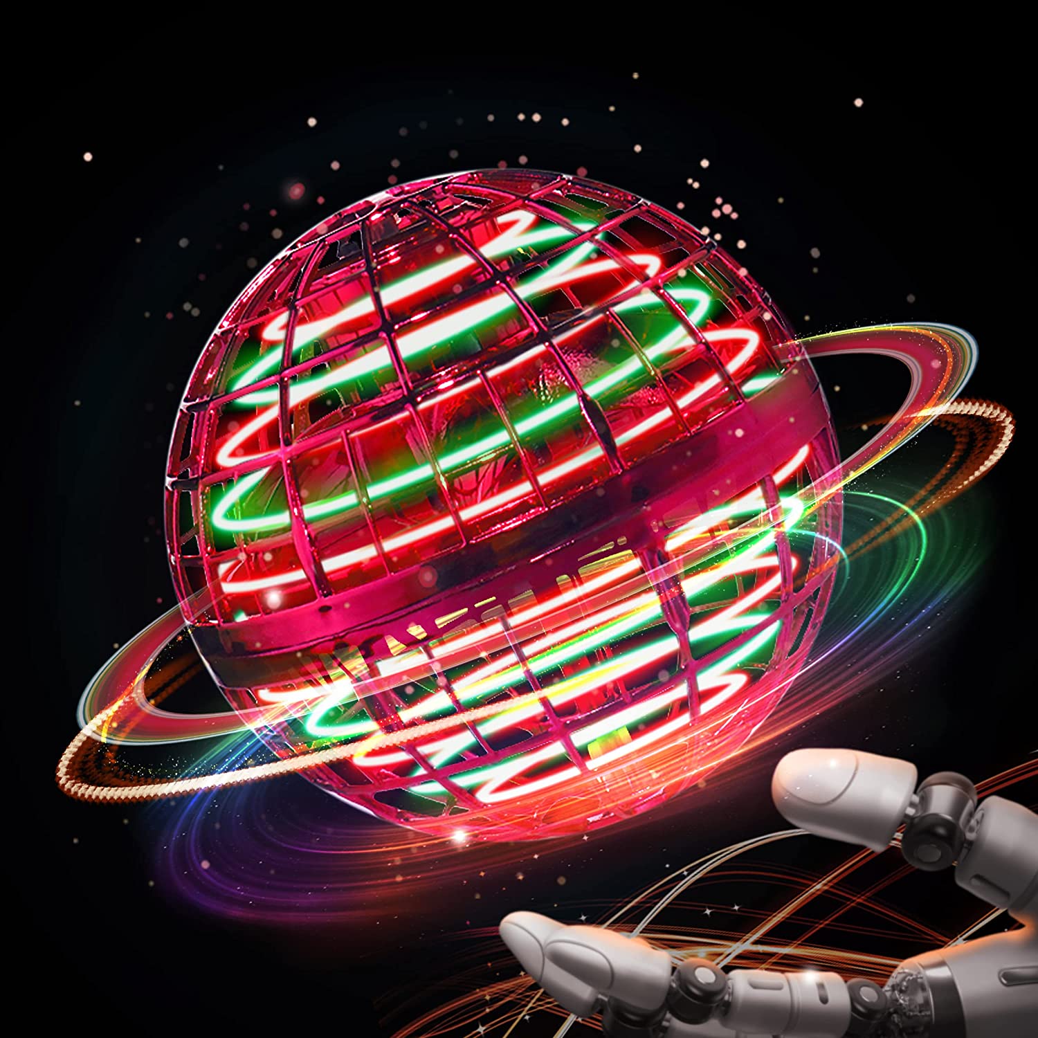 Flying Orb Ball Rechargeable Boomerang Spinner UFO Drone Toy Low Cost Cheap Online