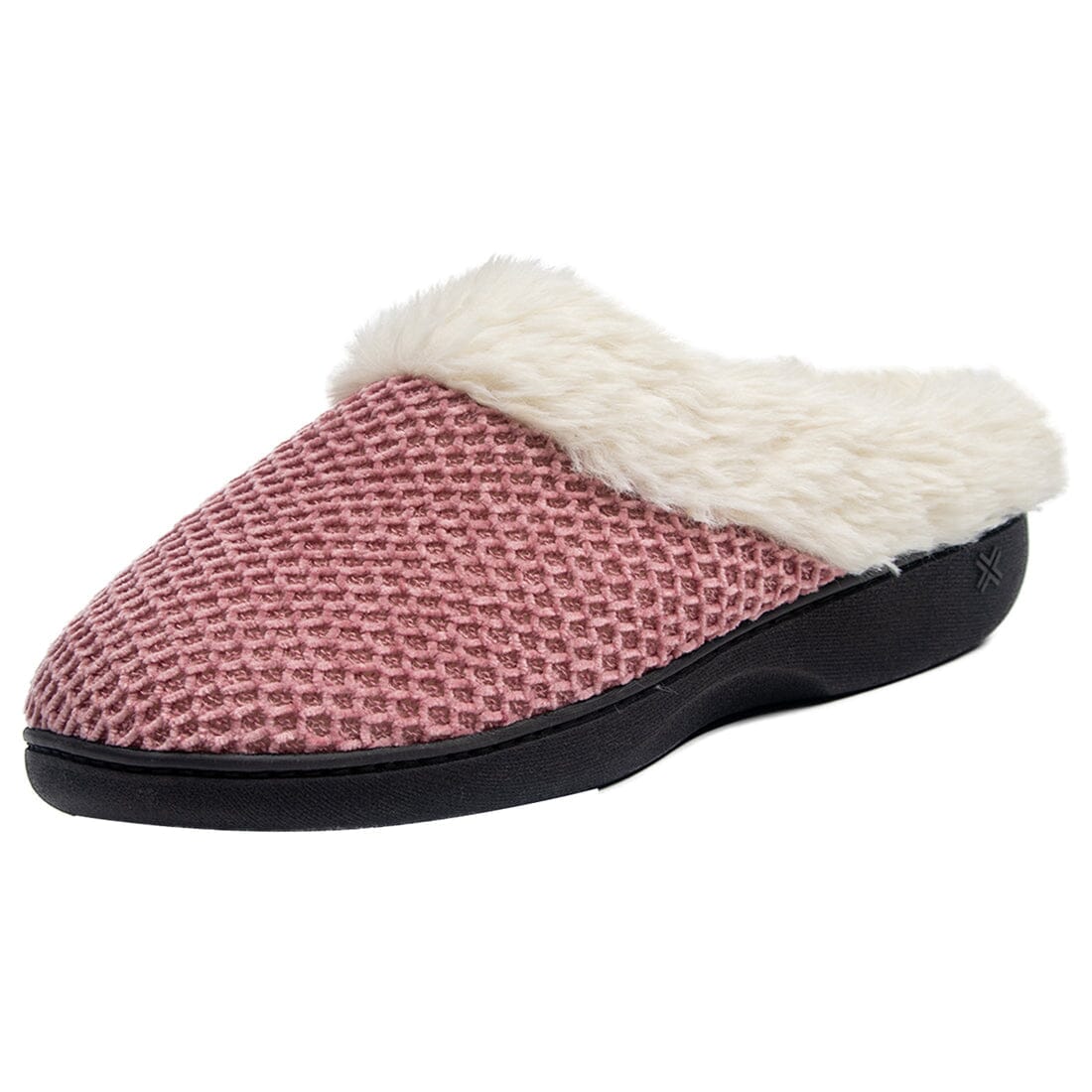 Roxoni Women's Fleece Trim Knit Sweater Furr Clog Slipper Clearance Get To Buy