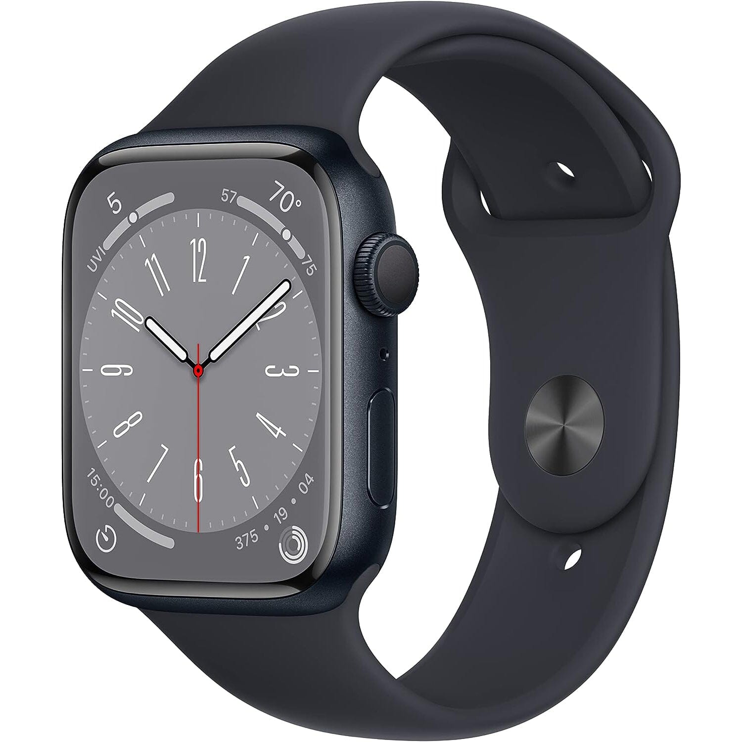 Apple Watch Series 8 (GPS 45MM) - Midnight Aluminum Case with Midnight Sport Band (Refurbished) Buy Cheap Manchester