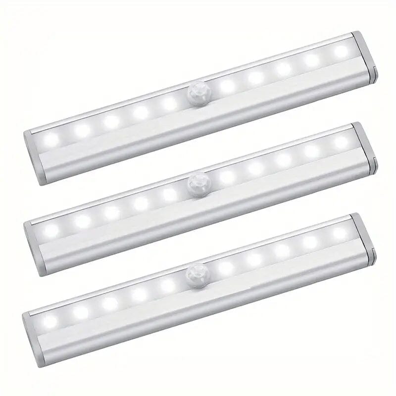 3-Pack: Under Cabinet Wireless Motion Sensor LED Light Recommend For Sale