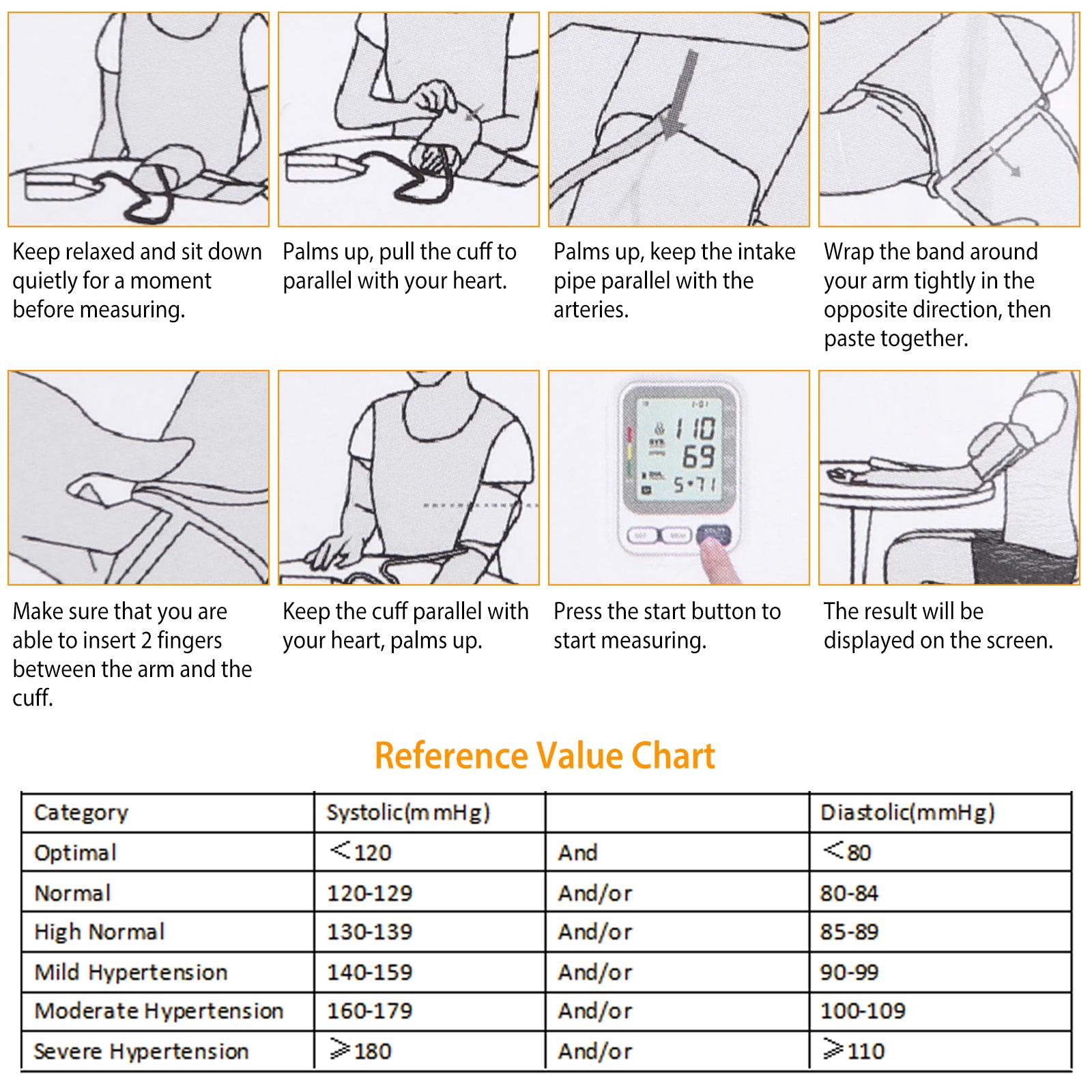 Automatic Arm Blood Pressure Monitor Digital Store Sale