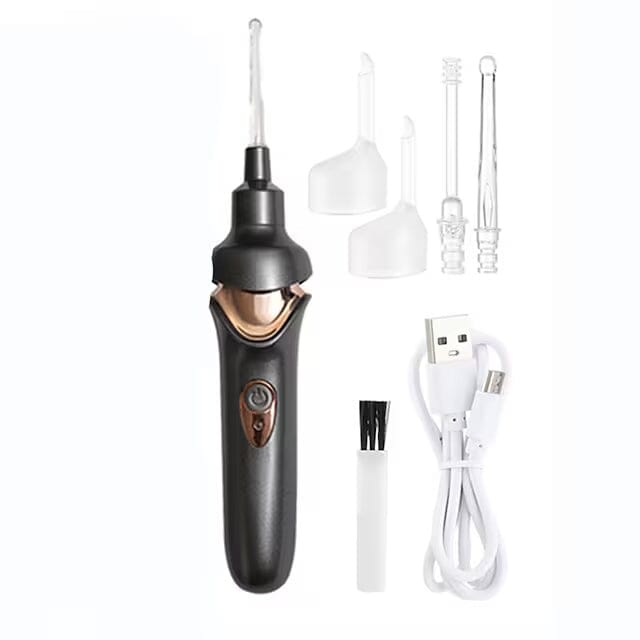 Electric Ear Cordless Safe Vibration Painless Vacuum Ear Wax Pick Cleaner Remover Spiral Cheap Sale Cheapest