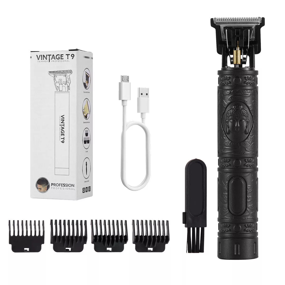 Pro Zero Gapped Cordless T-Outliner Hair Clipper Electric Trimmer Kit Wireless Free Shipping Shop