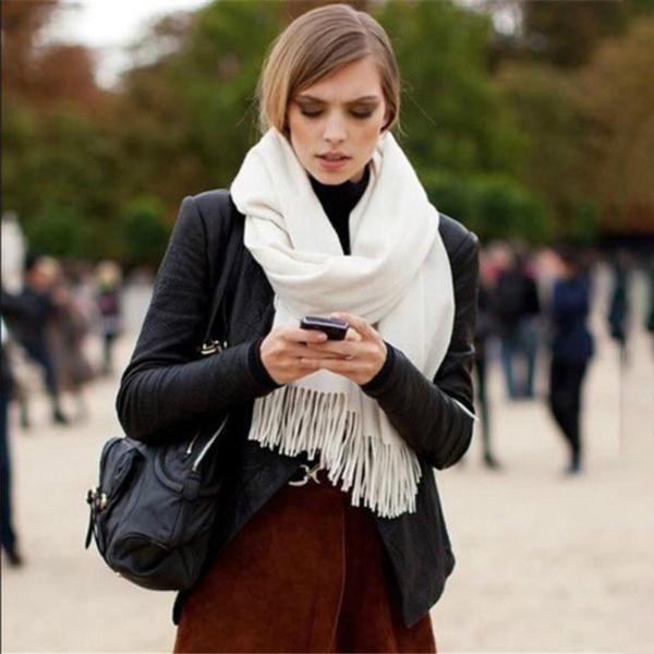 Women's Cashmere Wool Scarf Free Shipping Pick A Best