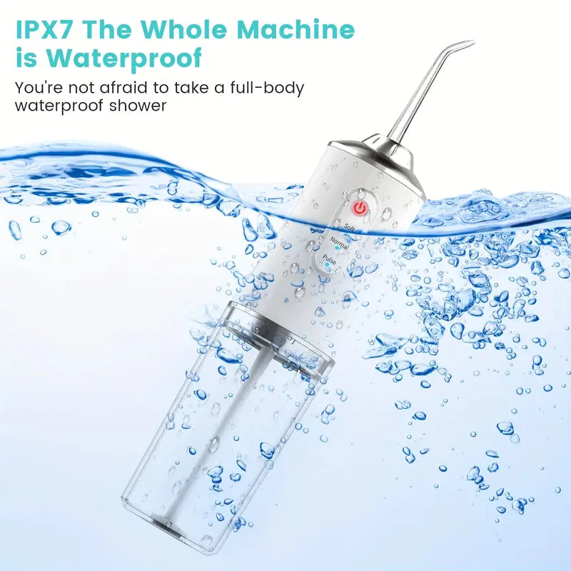 4-in-1 Cordless Water Flossers Oral Irrigator With DIY Mode 4 Jet Tips Perfect For Sale