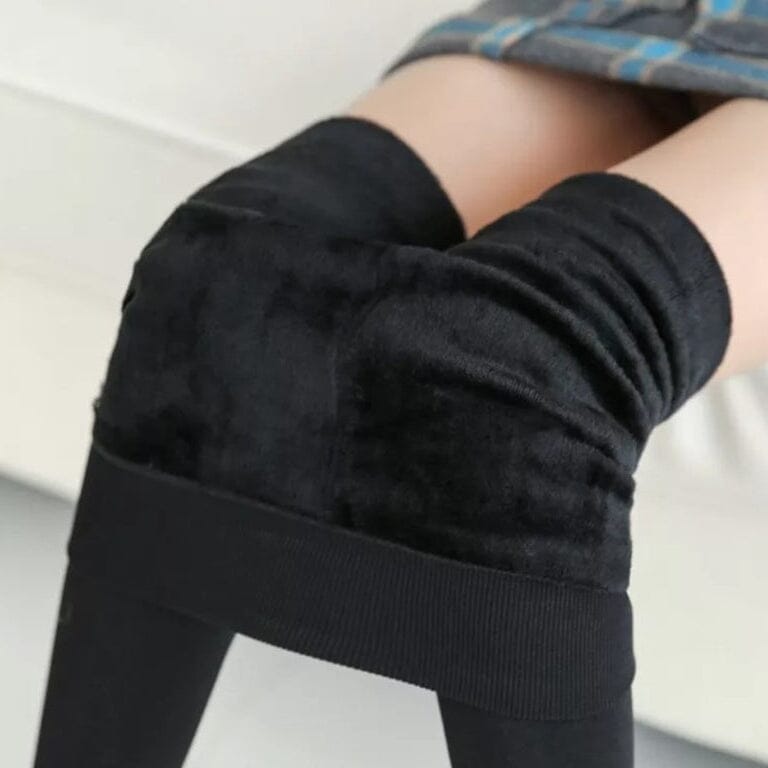 Women's Extra 220g Fleece Leggings High Waist Stretchy Warm Leggings (One Size) Buy Cheap Get Authentic