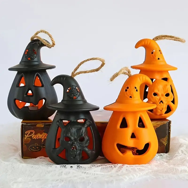 2-Pack: LED Lamp Halloween Pumpkin Light Discounts Cheap Pice