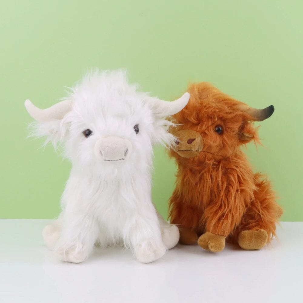 Cute Highland Cow Plush Toy Discount 2025