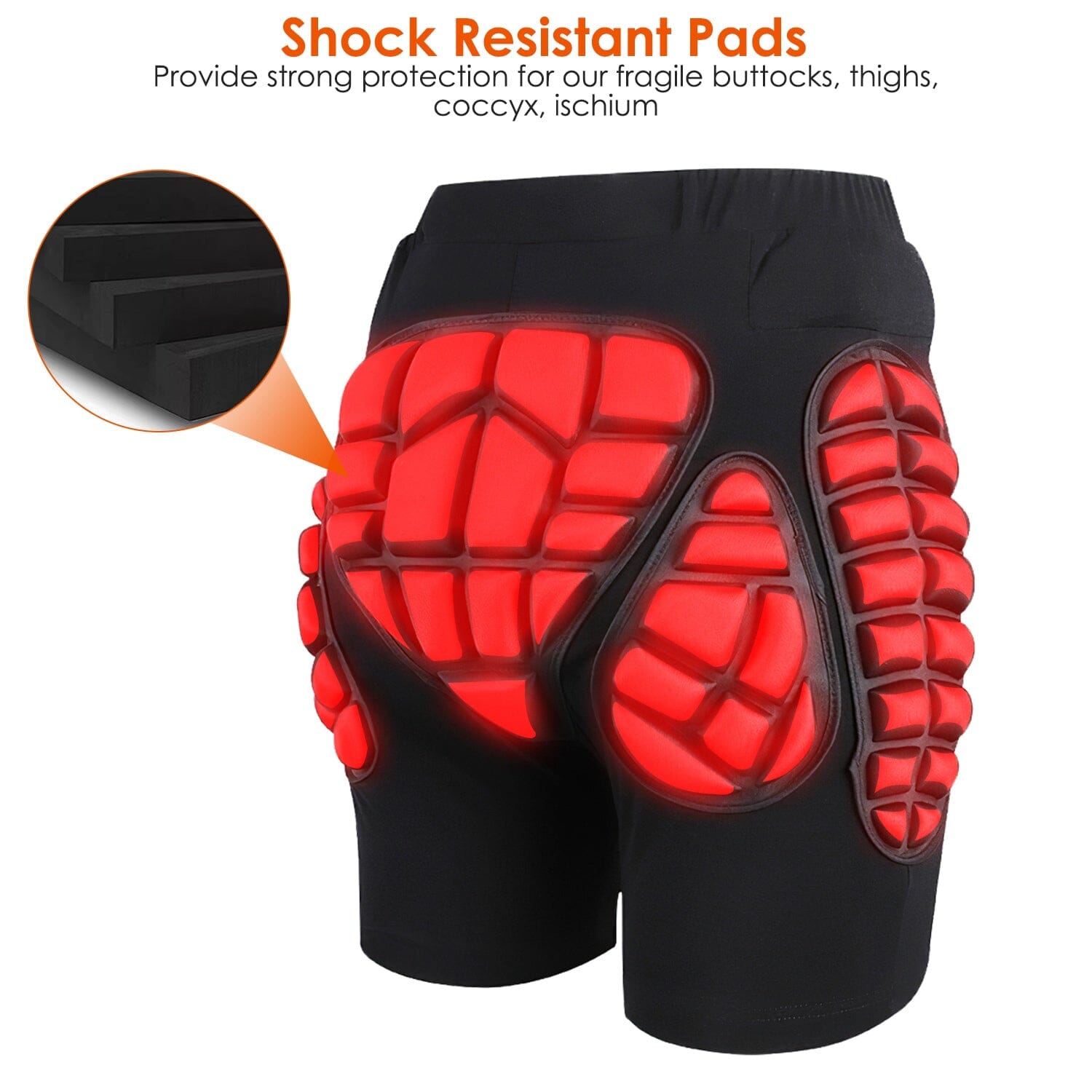 Protective Shorts for Skiing Snowboarding Skating Skateboarding For Cheap Sale Online