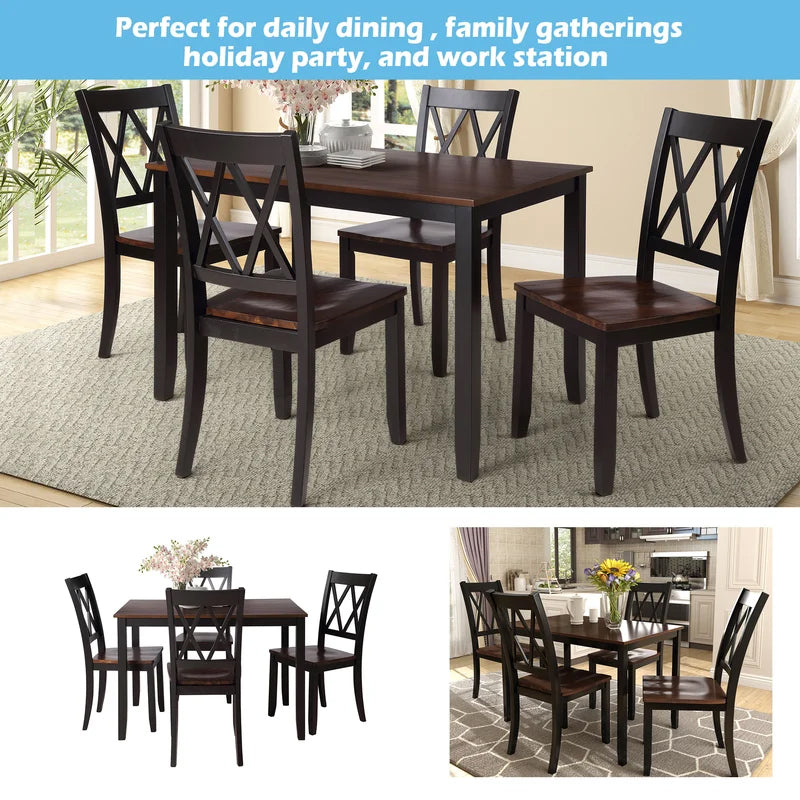 5-Piece: Dining Table Set How Much Cheap Online