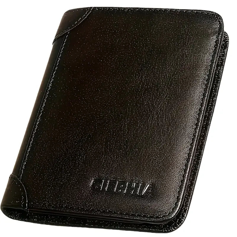 Vintage Style Men's RFID Blocking Wallet Large Capacity with Multiple Card Slots Cheap Fashion Style