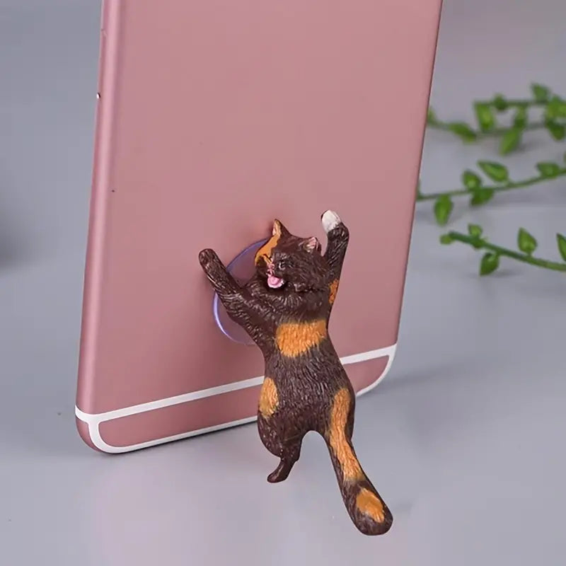 6-Pack: Portable Universal Cute Cat Cell Phone Holder Fashionable Sale Online