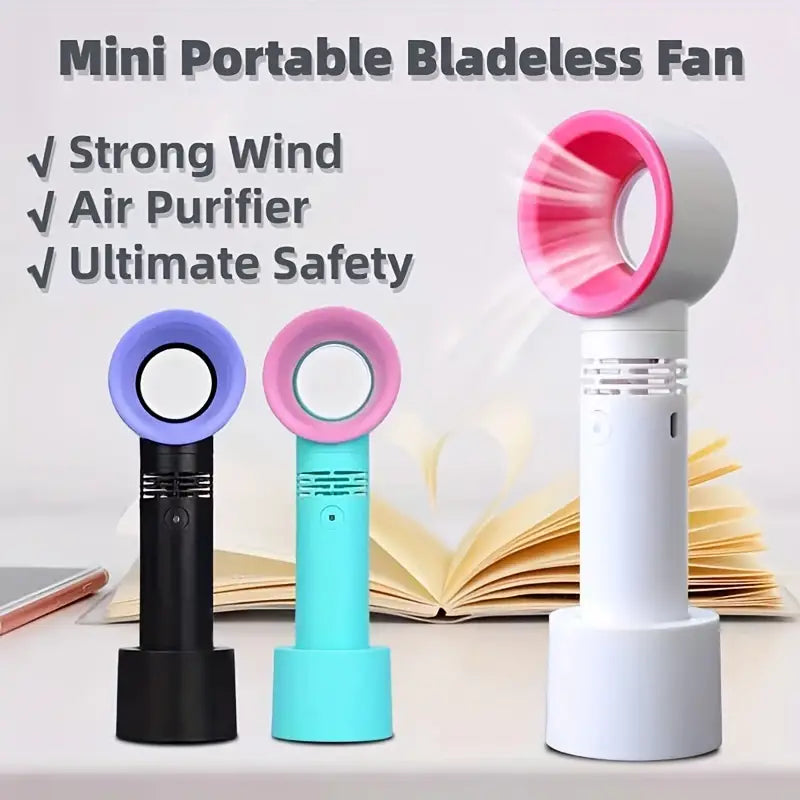 Bladeless Handheld Fan for Eyelash Extension Clearance Discounts