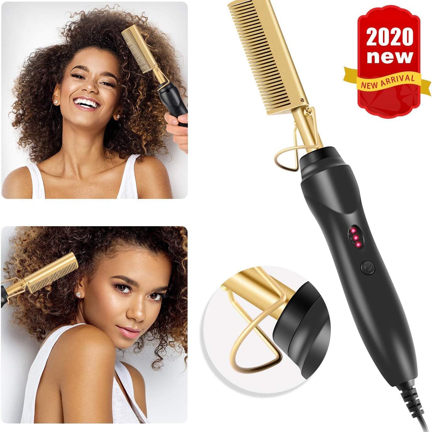 Hot Comb Hair Straightener Comb New Arrival