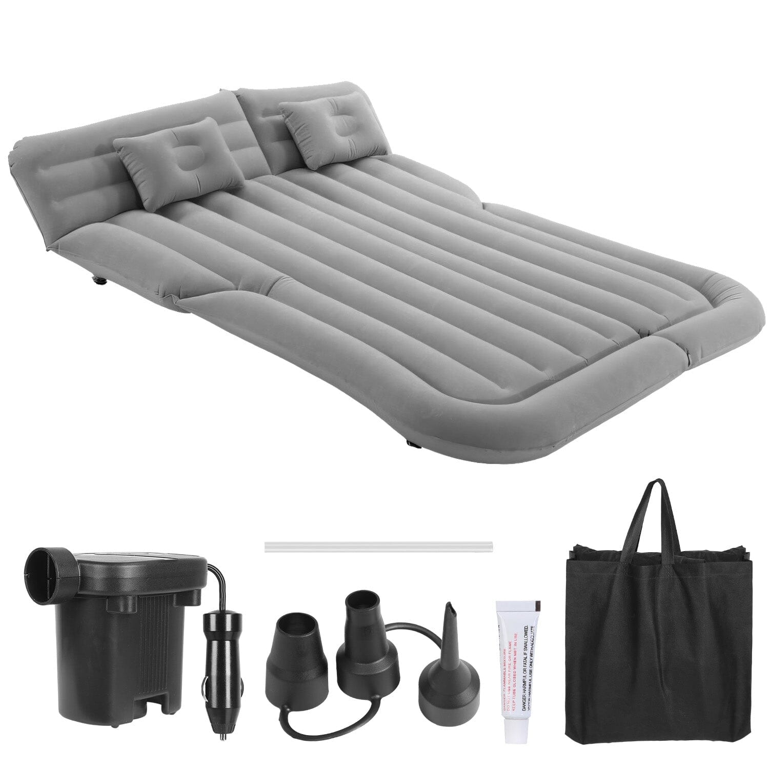 Inflatable SUV Air Mattress Thickened Camping Bed Cushion with Pillow Discount Best Sale