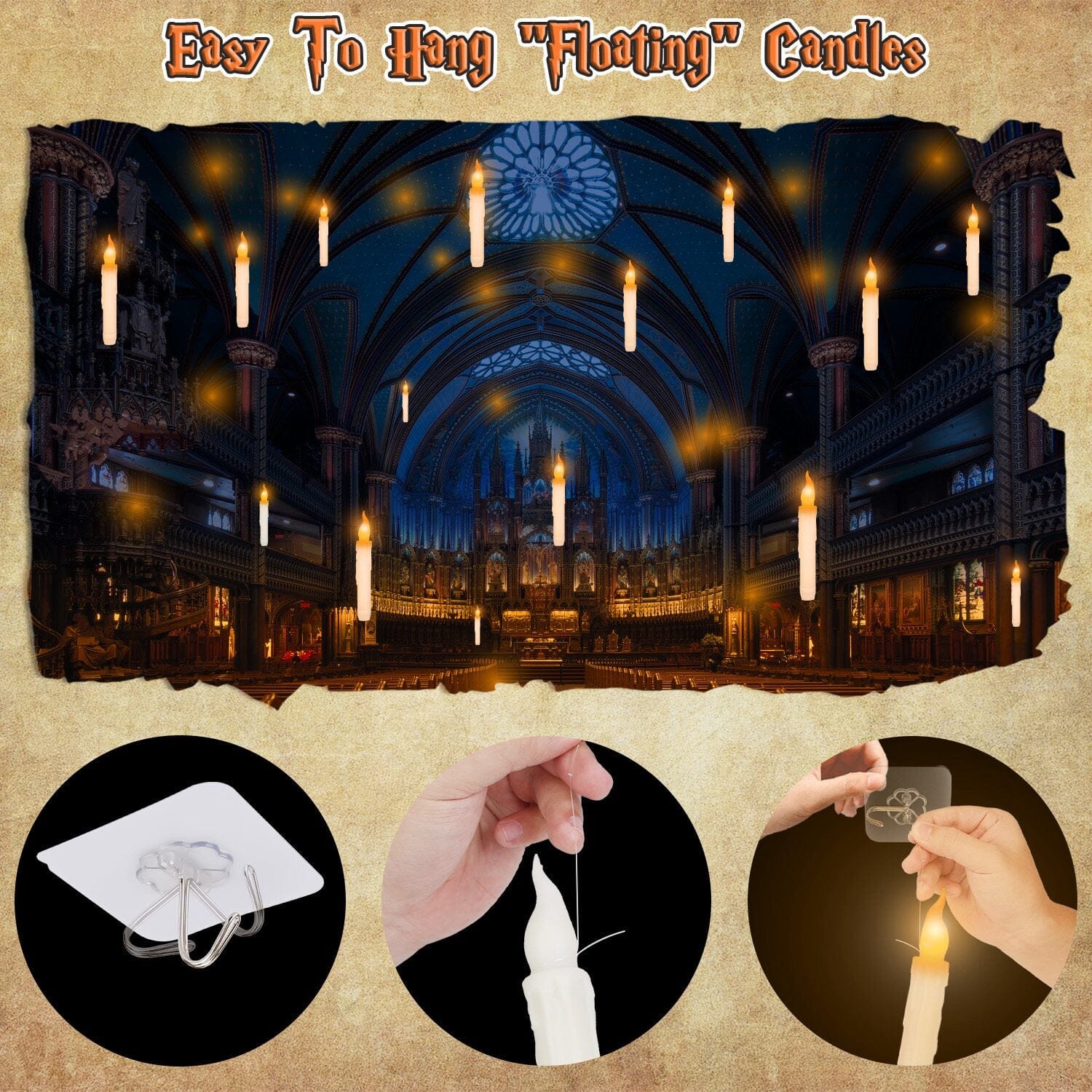 12-Pieces: Flameless LED Magic Floating Candles Outlet Recommend