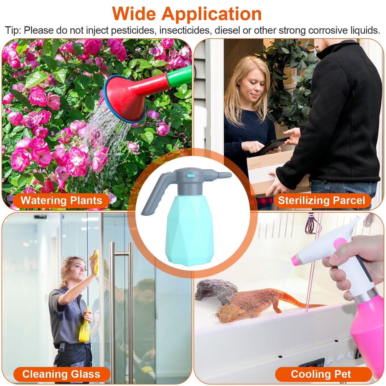 Rechargeable Handheld Automatic Electric Spray Bottle Sale Affordable