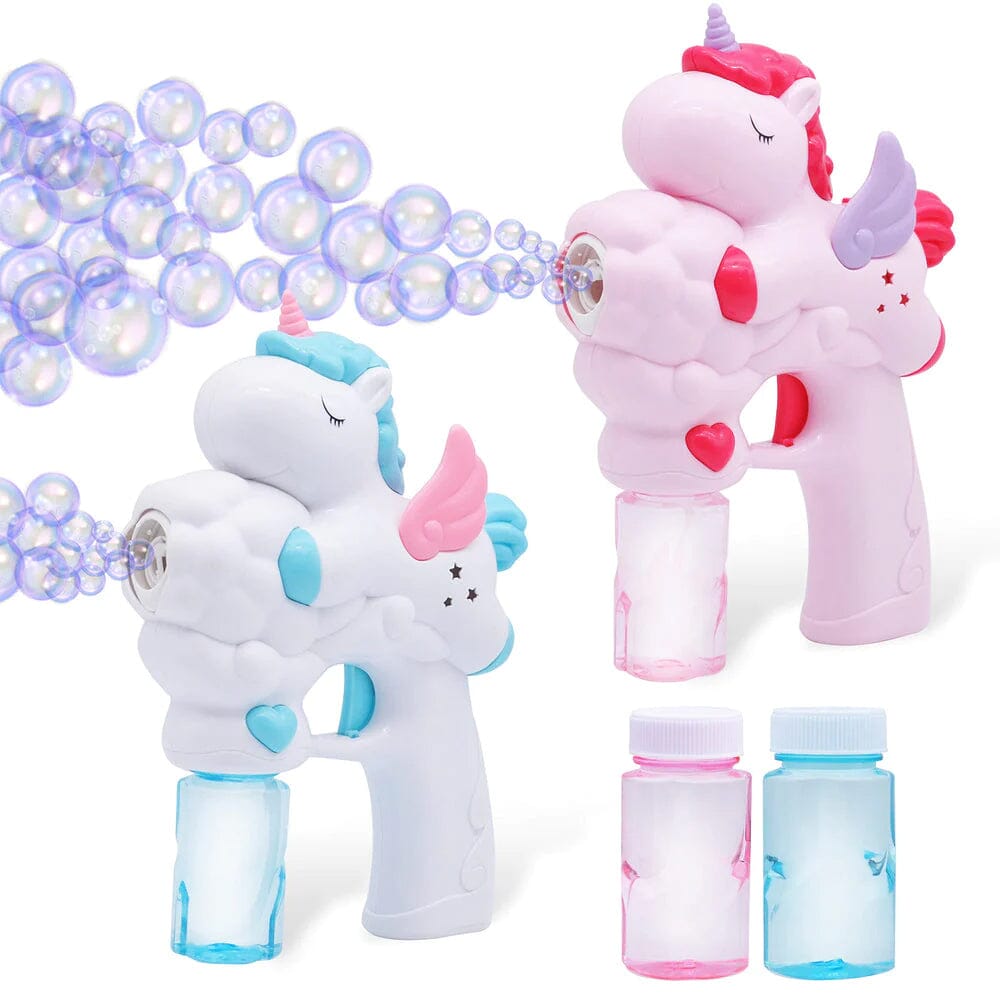 2-Piece: Unicorn Bubble Gun Really Cheap