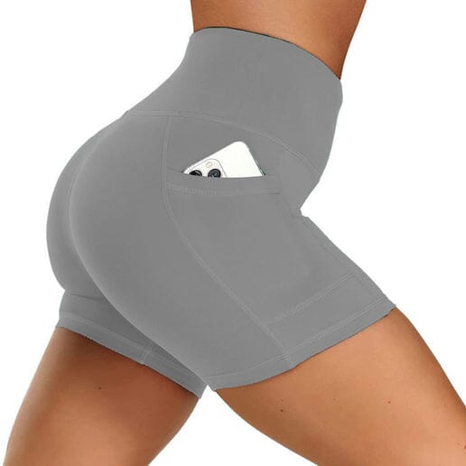 4-Pack: High Waist Soft Yoga Shorts for Women with 2 Side Pockets For Sale Finishline