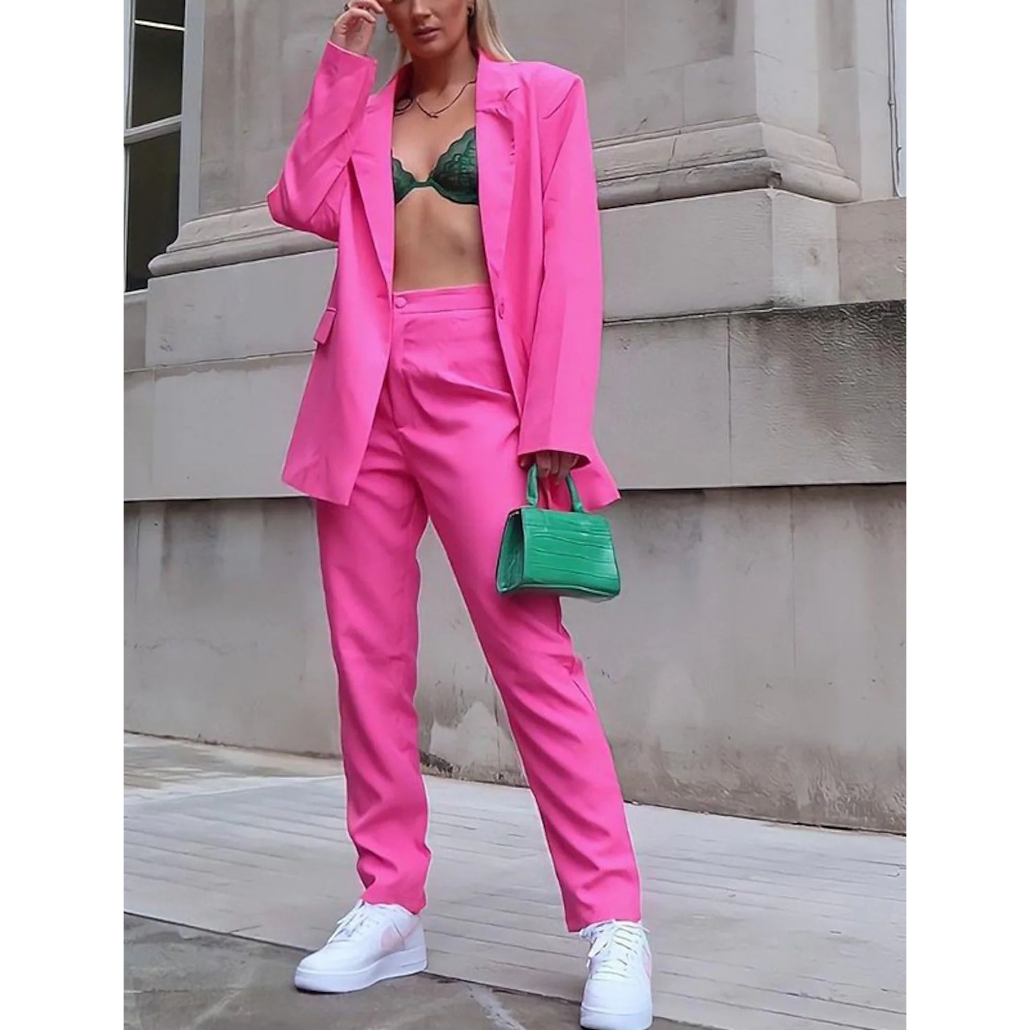 Women's Suits Regular Pocket Coat Formal Fashion Pay With Paypal Cheap Pice
