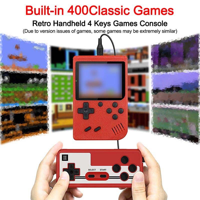 400-In-1 Handheld Portable Video Game Console Free Shipping With Credit Card