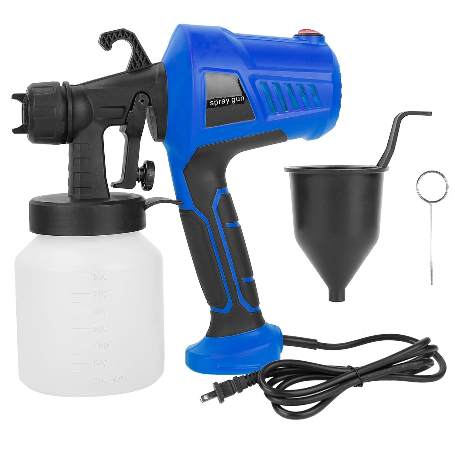 700W Electric Paint Sprayer Handheld with 3 Spray Patterns 800ml Cheap Sale