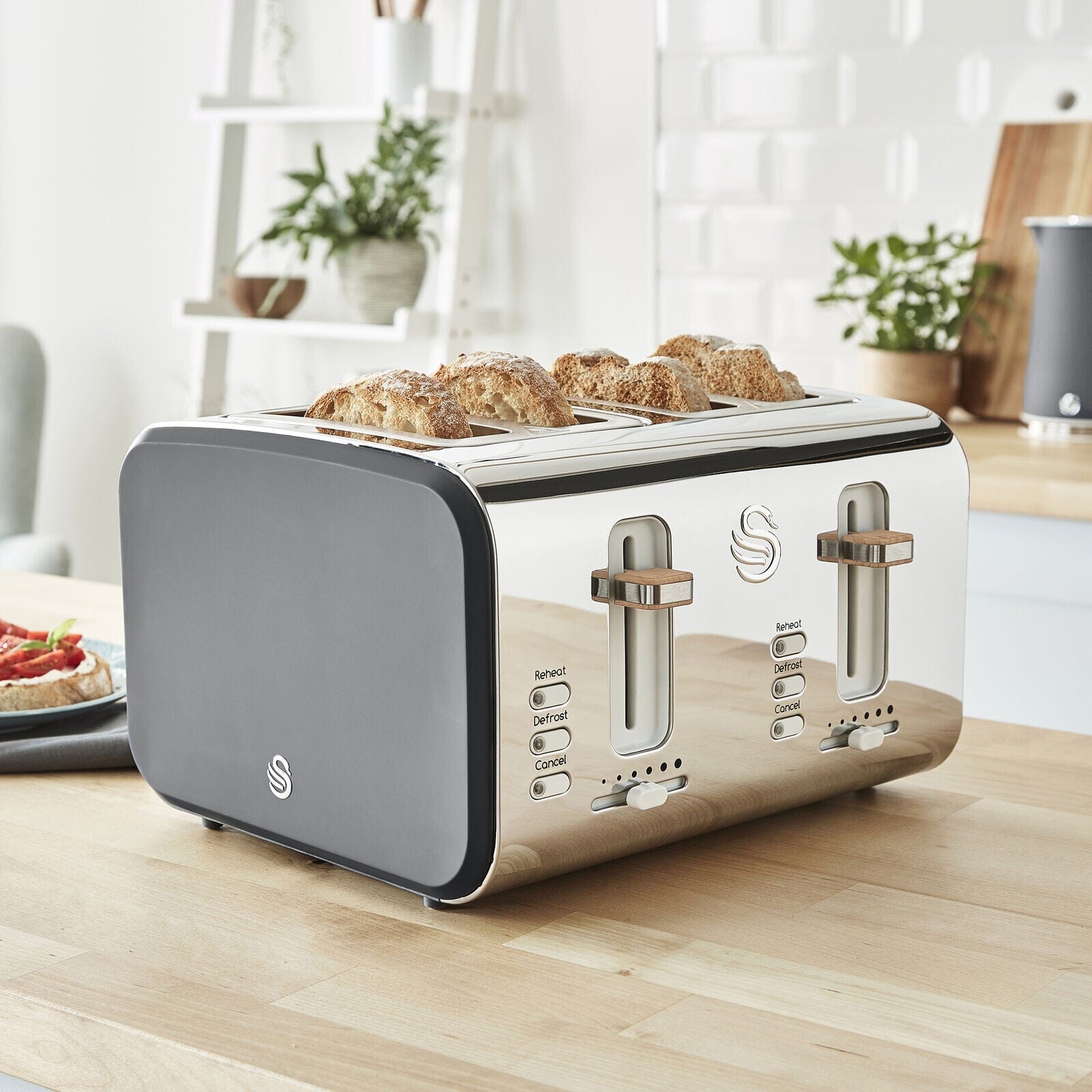 Swan Nordic 4 Slice Toaster Free Shipping Sale Online