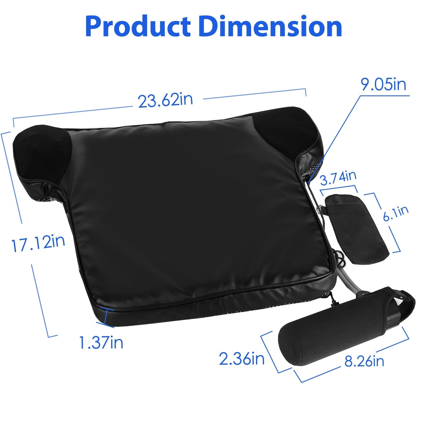 Summer Water Cooling System Seat Cushion with Fans 3 Speeds Quality Original