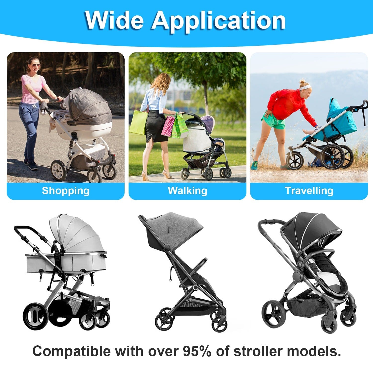 2-in-1 Universal Stroller Board Newest Cheap Online