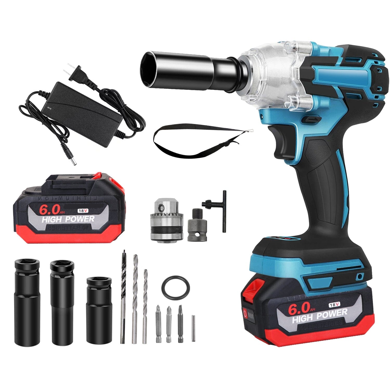 3-In-1 Cordless Electric Impact Wrench Drill Screwdriver with Brushless Motor Max 3450RPM Variable Speed Top Quality Cheap Pice