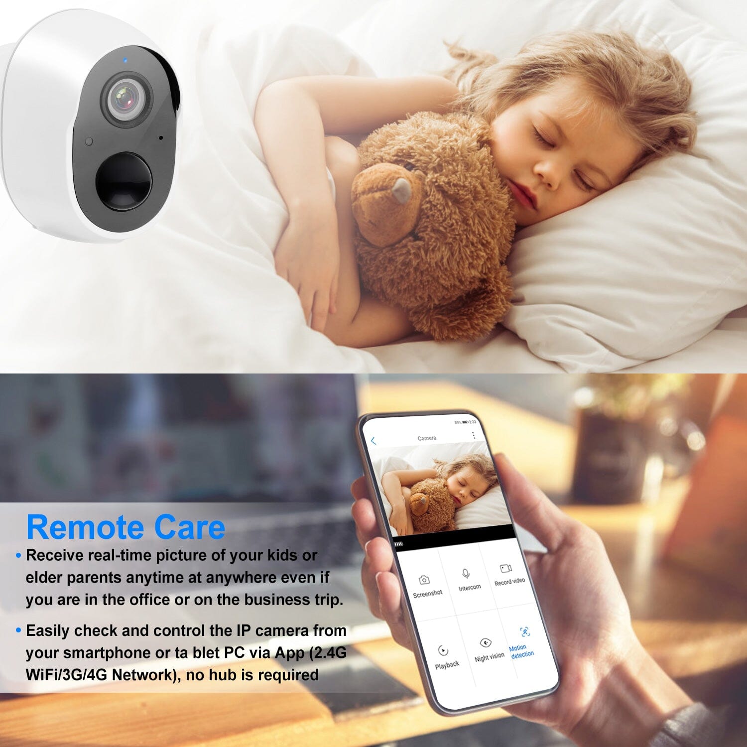 1080P WiFi IP Camera PIR Motion Detection Camcorder Cheap Pick A Best