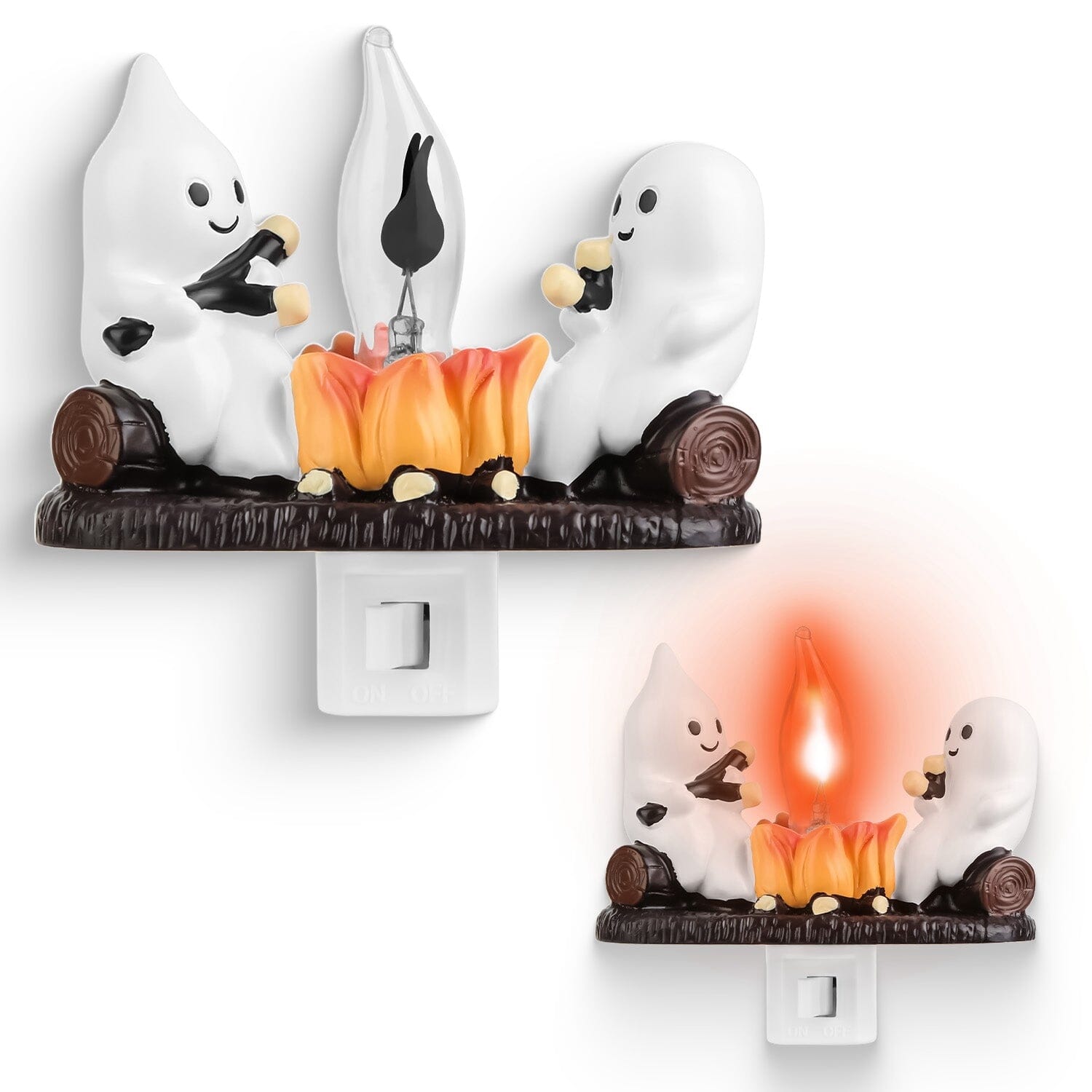 2-Pack: Ghost Campfire Flickering Flame Night Sale Best Wholesale