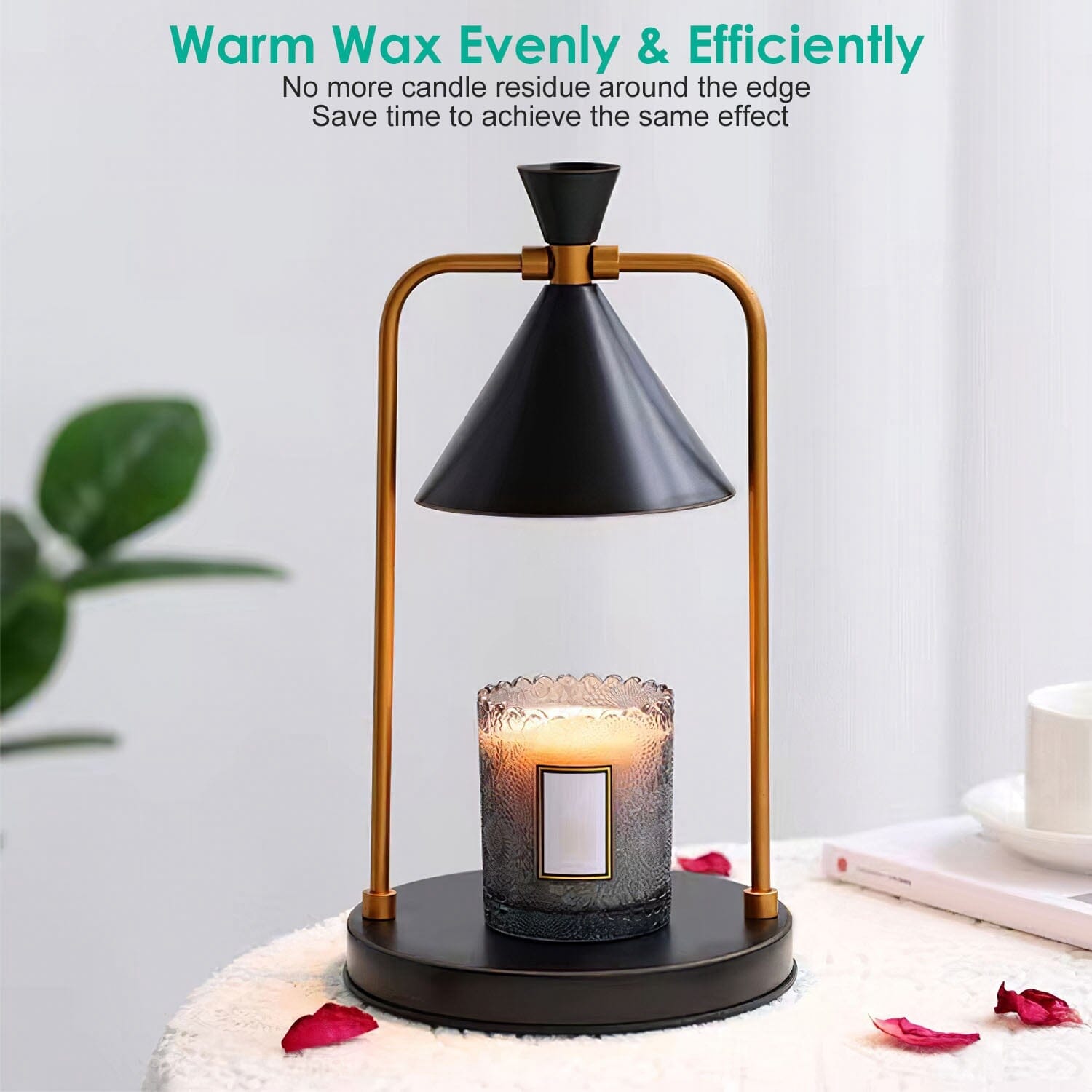 Electric Wax Melt Warmer Lamp Dimmable with 2 GU10 Bulbs Discount Shop Offer