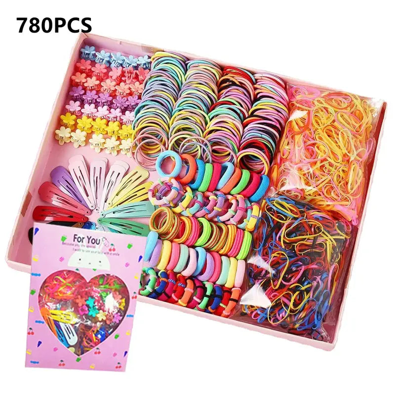 780-Pieces: Hair Accessories for Girls Order