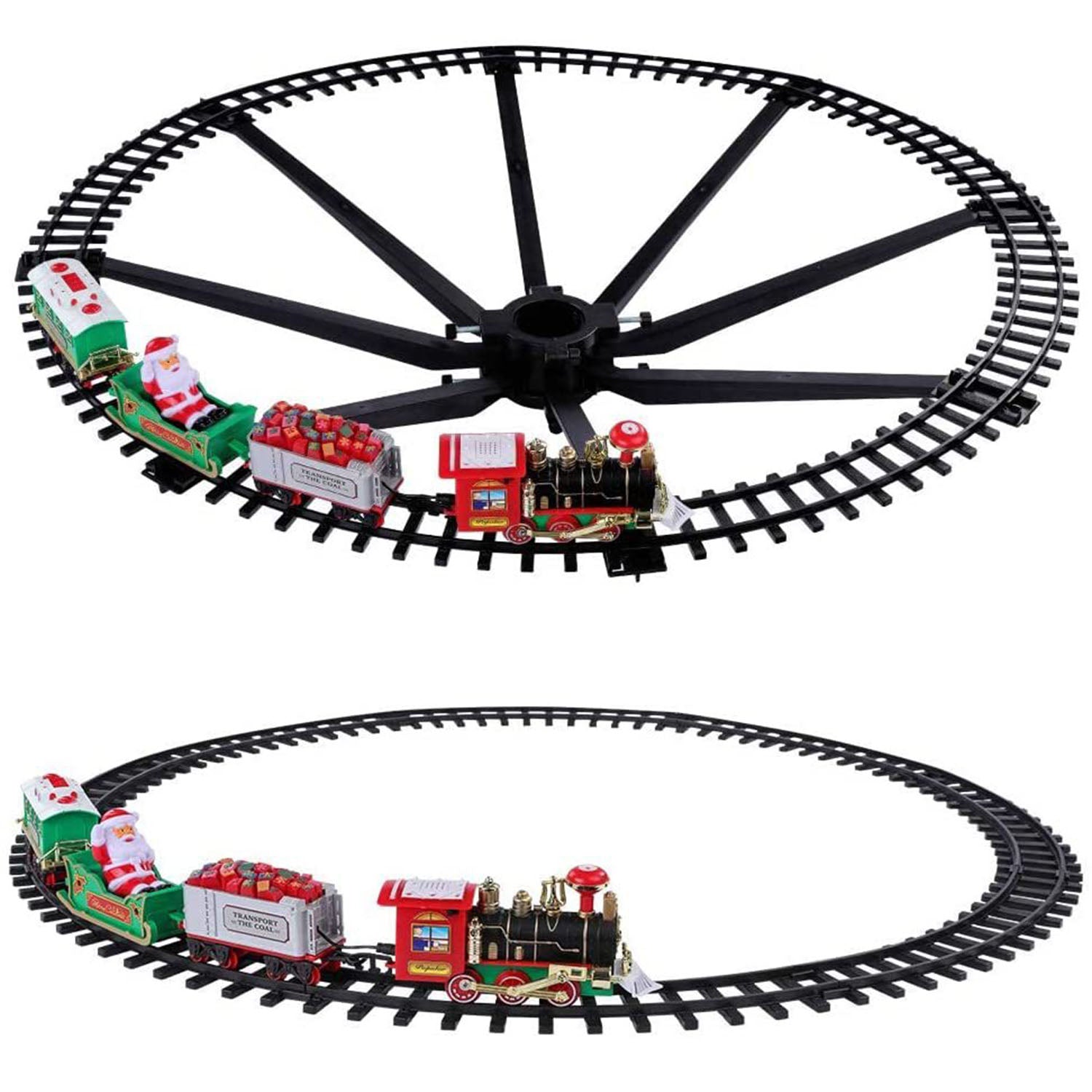 Electric Train Christmas Kid Toy Set Fashionable For Sale