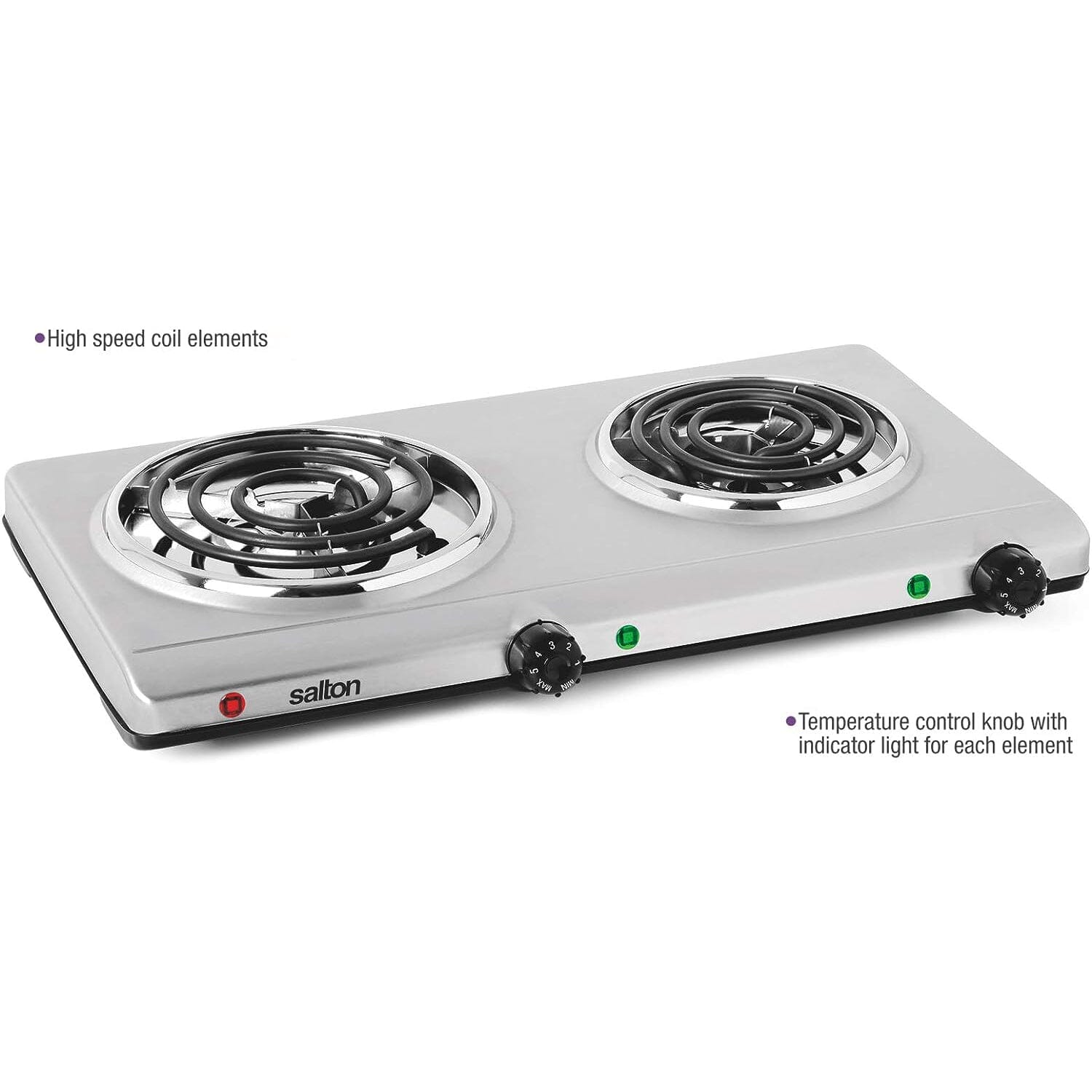 Salton Portable Double Cooktop Discount 2025