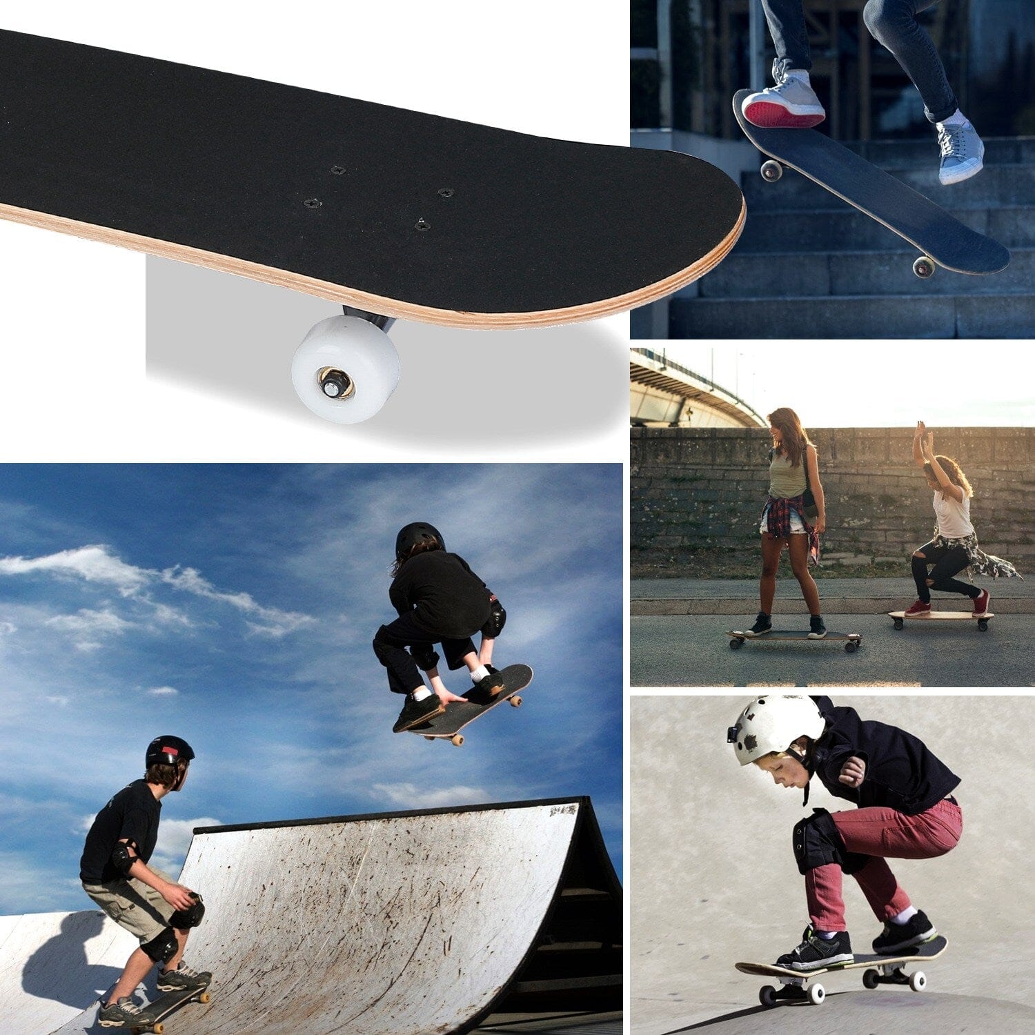 31x8in 9 Layers Maple Concave Skateboard Sale Cheap Pices