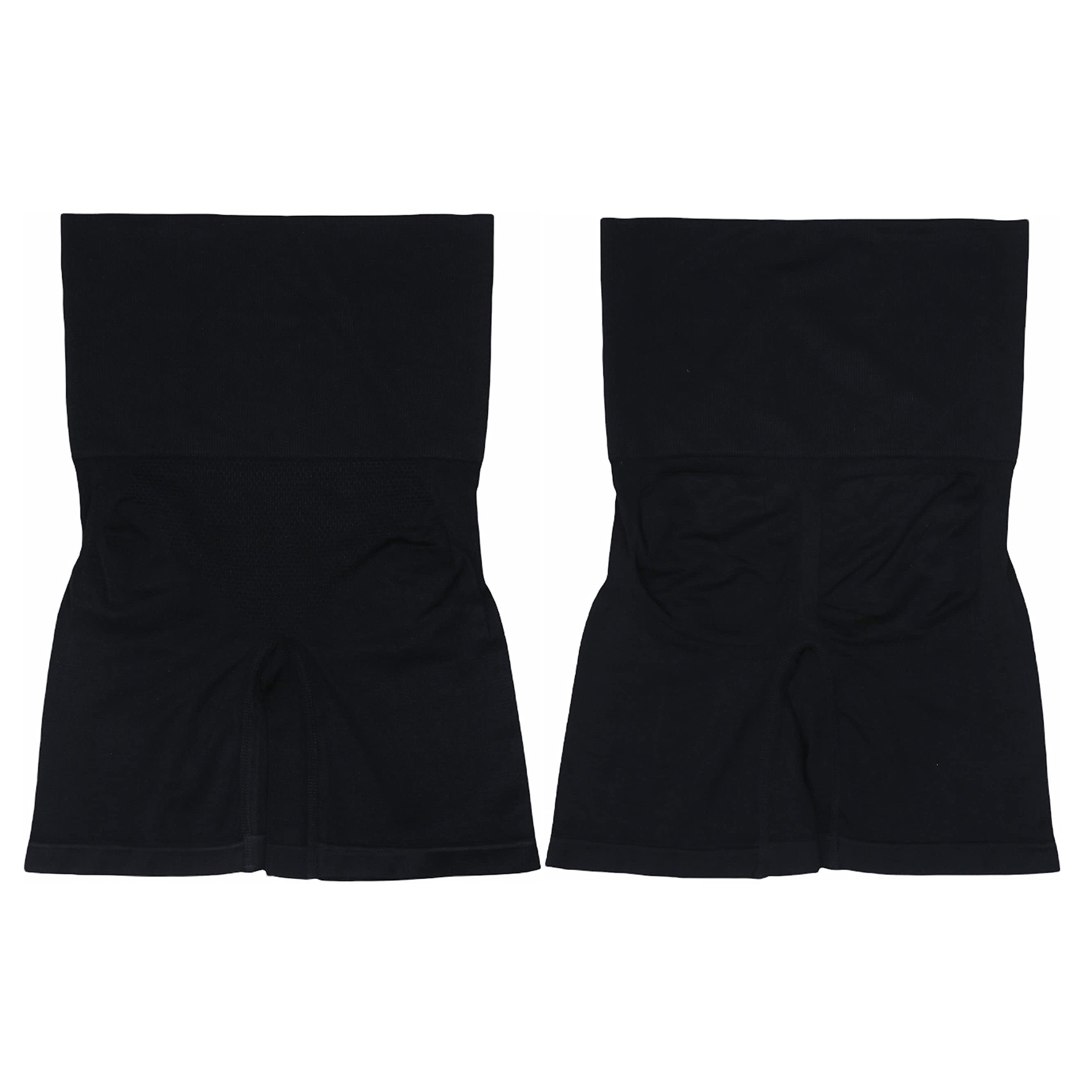 2-Pack: Women's High Waisted Over the Bump Maternity Above the Knee Shorts Clearance Low Shipping