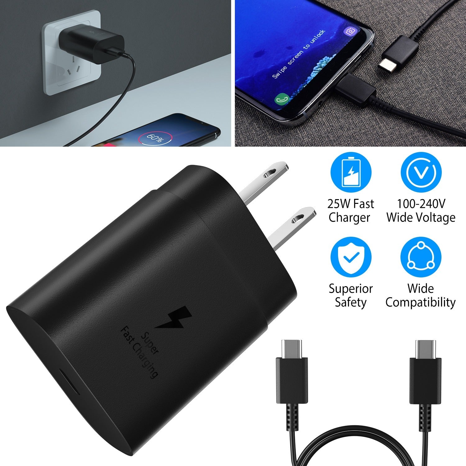 USB C Wall Charger 25W PD3.0 Clearance Huge Surprise