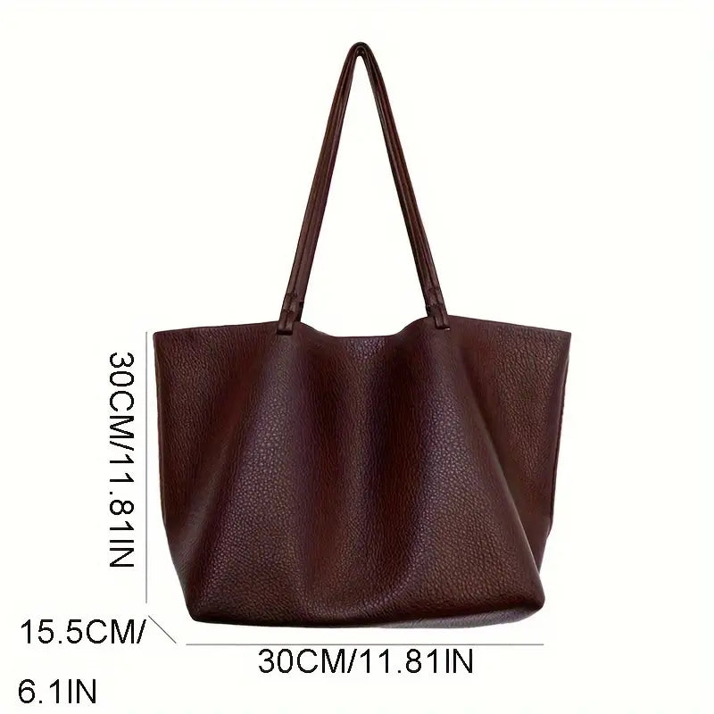 Women's Large Totes PU Leather Shoulder Bag Soft Purse Hobo Handbag Casual Top Handle Bag For Travel Work Free Shipping Eastbay