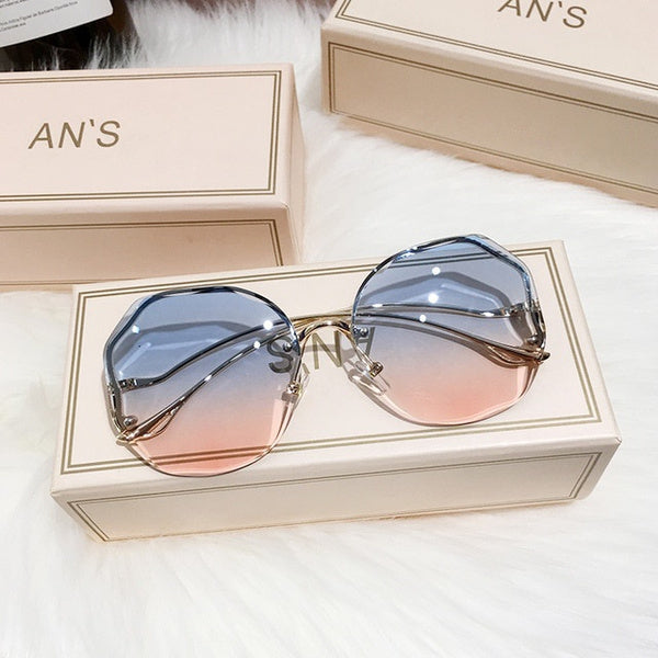 3-Pack: Fashion Tea Gradient Sunglasses Wholesale Pice Cheap Pice