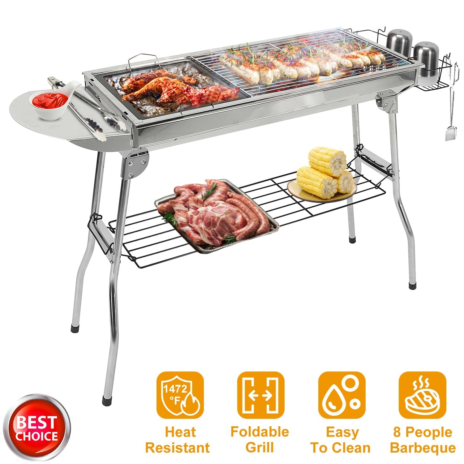 Foldable Portable Barbecue Grill Visit Sale Online