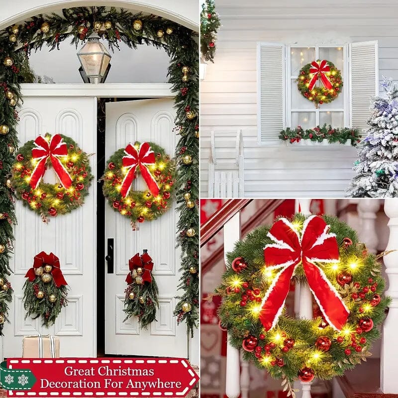 Handmade Christmas Wreath Decor Outlet Best Seller