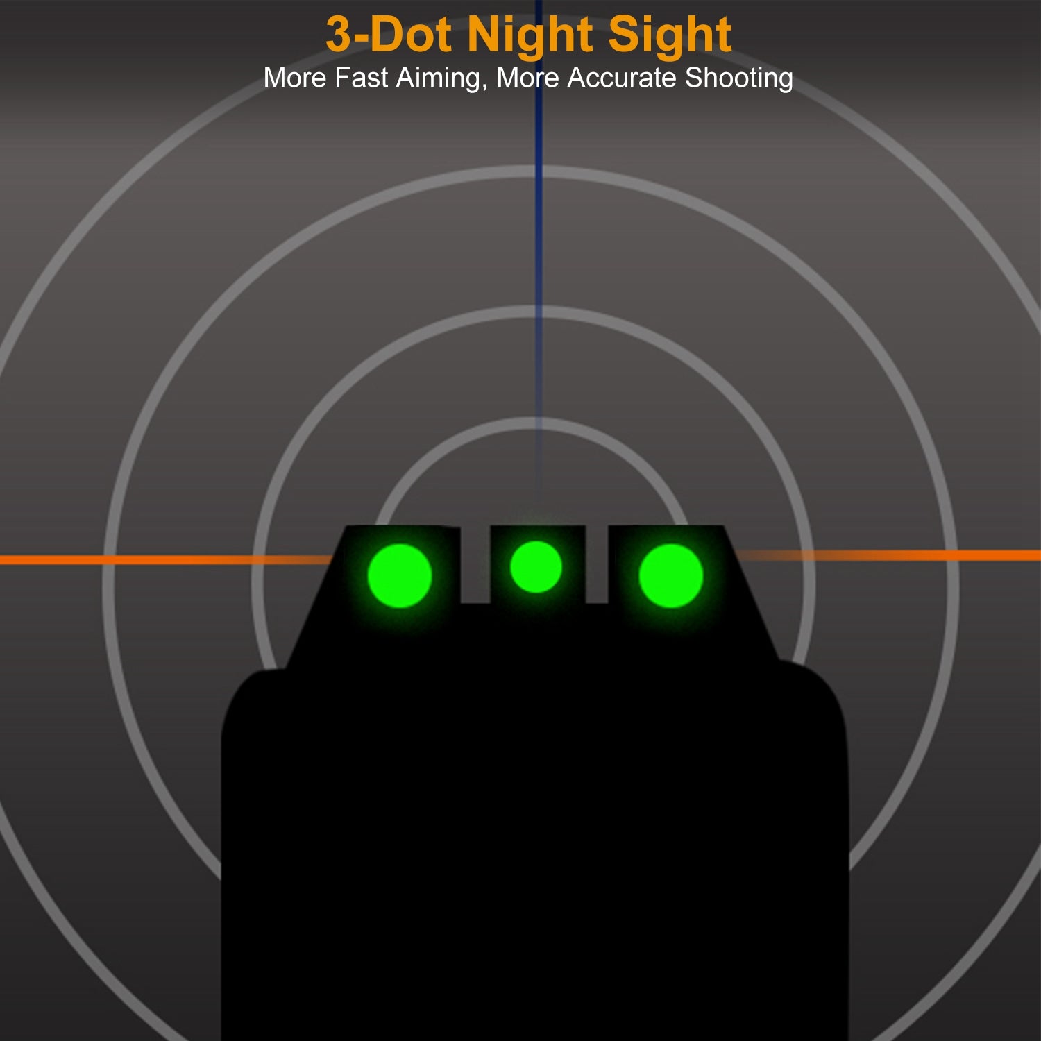 3-Dot Green Gun Night Sight Set Great Deals Sale Online