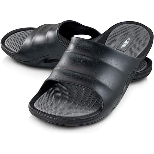 Roxoni Men's Beach Rubber Sandals Online Online Original